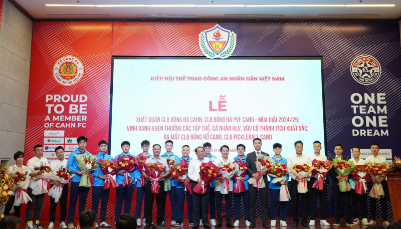 CLB Bóng đá Công an Hà Nội, CLB Bóng đá PVF-CAND xuất quân mùa giải 2024-2025 -0