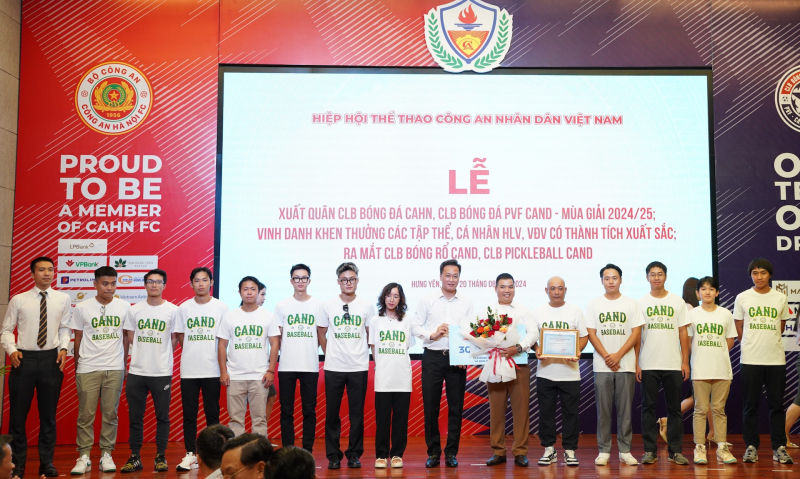 CLB Bóng đá Công an Hà Nội, CLB Bóng đá PVF-CAND xuất quân mùa giải 2024-2025 -0