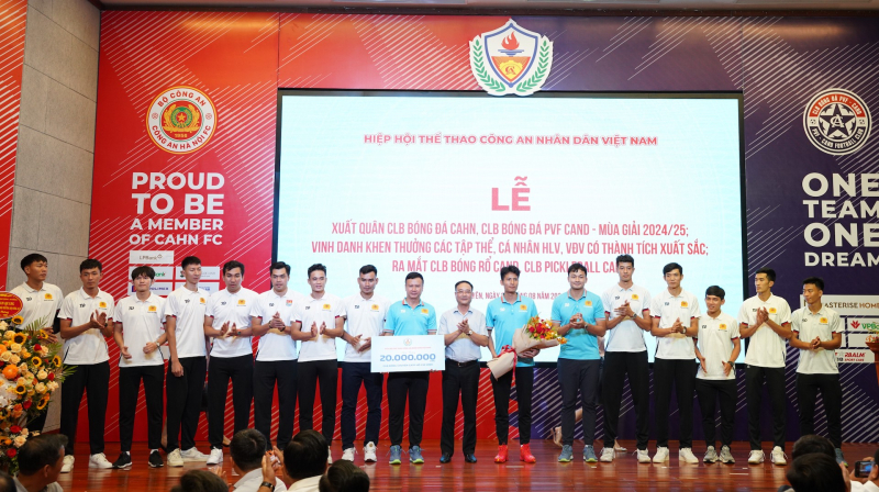 CLB Bóng đá Công an Hà Nội, CLB Bóng đá PVF-CAND xuất quân mùa giải 2024-2025 -0