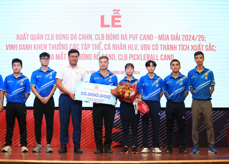CLB Bóng đá Công an Hà Nội, CLB Bóng đá PVF-CAND xuất quân mùa giải 2024-2025 -0
