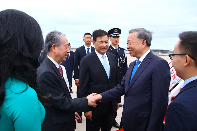 Tổng Bí thư, Chủ tịch nước Tô Lâm và Phu nhân kết thúc tốt đẹp chuyến thăm cấp Nhà nước tới Trung Quốc. -0