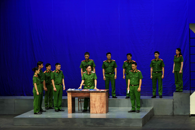 Nhà hát Kịch CAND biểu diễn vở