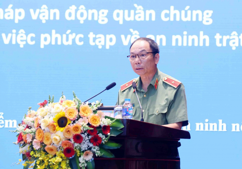 Nâng cao hiệu quả thực hiện biện pháp vận động quần chúng bảo vệ an ninh trật tự  -0