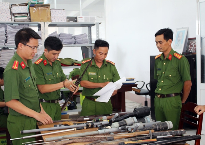 Triển khai thi hành Luật Quản lý, sử dụng vũ khí, vật liệu nổ và công cụ hỗ trợ -0