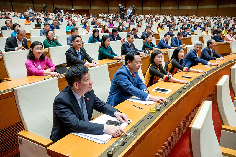 Bế mạc Kỳ họp bất thường lần thứ 8, Quốc hội khoá XV -0