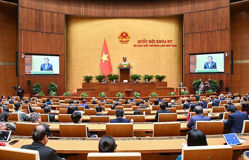 Bế mạc Kỳ họp bất thường lần thứ 8, Quốc hội khoá XV -0