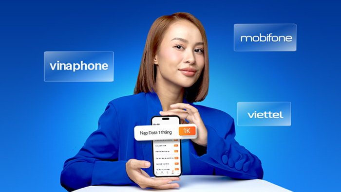 Tặng gói data 30 ngày với giá chỉ 1.000 VNĐ cho người dùng mới trên MyVIB -0