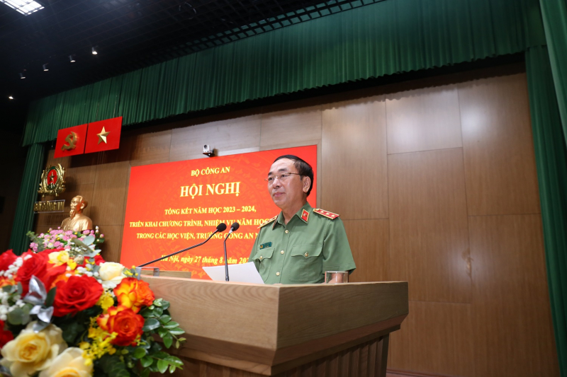 Các học viện, trường CAND triển khai hương trình nhiệm vụ năm học 2024-2025 -0