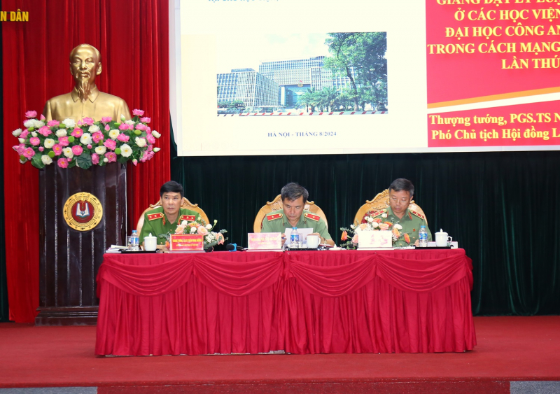 Đổi mới học tập lý luận chính trị trong hệ thống giáo dục quốc dân tại các học viện, trường CAND -0