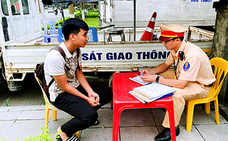 Tăng cường bảo đảm trật tự, an toàn giao thông trên địa bàn tỉnh Vĩnh Phúc -0