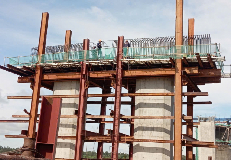 Cây cầu mong ước bao đời của người dân các tỉnh ven biển châu thổ Cửu Long -1