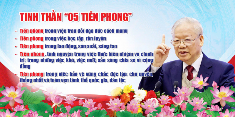 Phát huy tinh thần “5 tiên phong” theo lời căn dặn của Cố Tổng Bí thư Nguyễn Phú Trọng -0