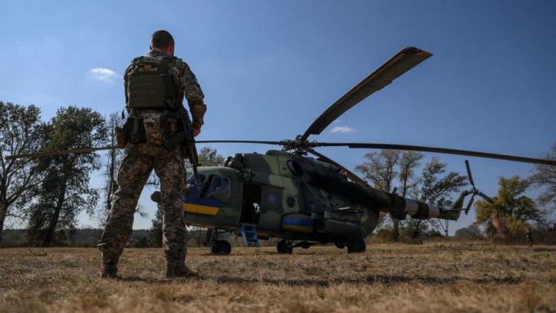 Trực thăng quân sự Ukraine rơi khi tập luyện  -0