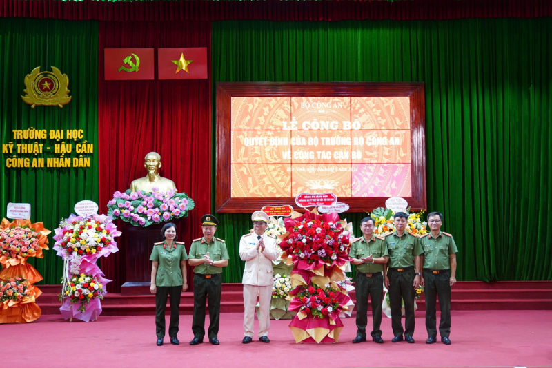 Đại tá, TS Lê Minh Thảo giữ chức Hiệu trưởng Trường Đại học Kỹ thuật-Hậu cần CAND -0