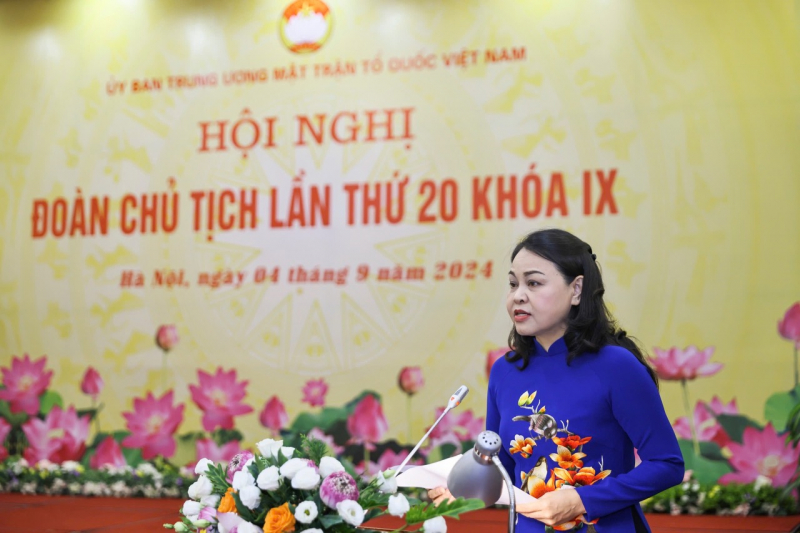 Hội nghị Đoàn Chủ tịch Ủy ban Trung ương MTTQ Việt Nam lần thứ 20, khóa IX -0