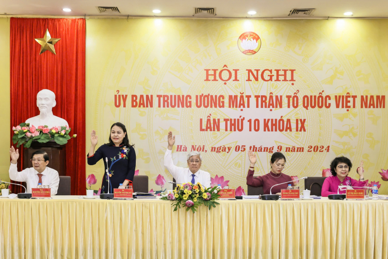 Tăng nhân sự tham gia Ủy ban Trung ương MTTQ Việt Nam khóa X, nhiệm kỳ 2024-2029 -1