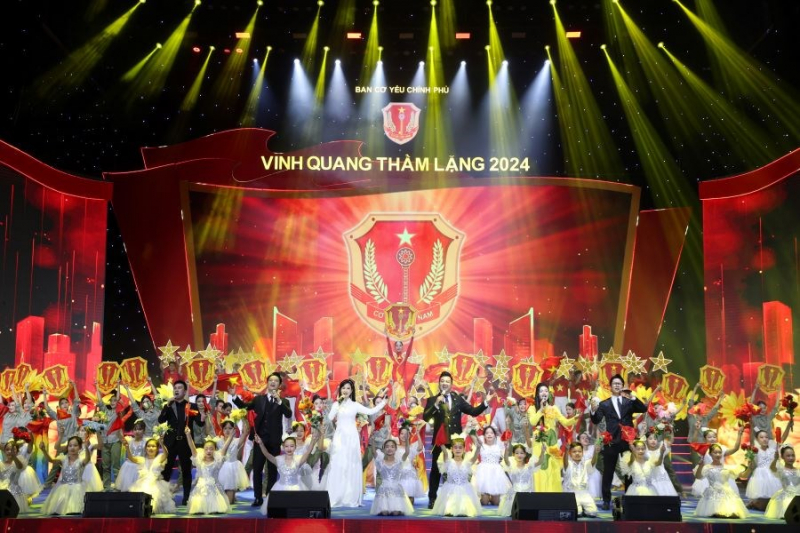 Chương trình “Vinh quang thầm lặng 2024” tôn vinh ngành Cơ yếu Việt Nam -0