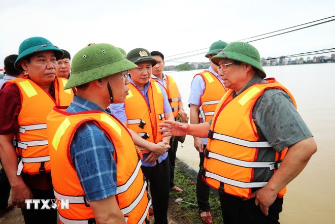 Thủ tướng hoãn họp, trực tiếp đi chỉ đạo ứng phó, khắc phục lũ lụt tại Bắc Giang -0