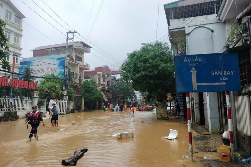 Tìm thấy thi thể người đàn ông tử vong khi cứu trợ mưa lũ tại TP Yên Bái -0