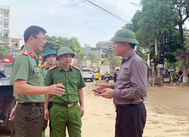 Công an Tuyên Quang: Lũ rút đến đâu, khắc phục đến đó -0