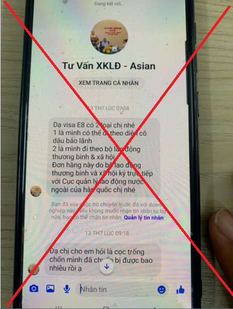 Khuyến cáo người lao động thông tin giả mạo về đi làm việc ở Hàn Quốc -0
