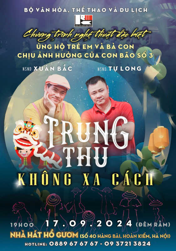 NSND Tự Long, NSND Xuân Bắc chung sức làm chương trình 