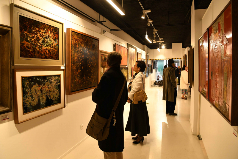 Triển lãm tranh, quảng bá sơn mài Việt Nam tại Pháp -0