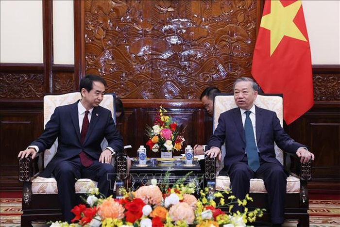 Tổng Bí thư, Chủ tịch nước Tô Lâm tiếp Đại sứ Trung Quốc -0