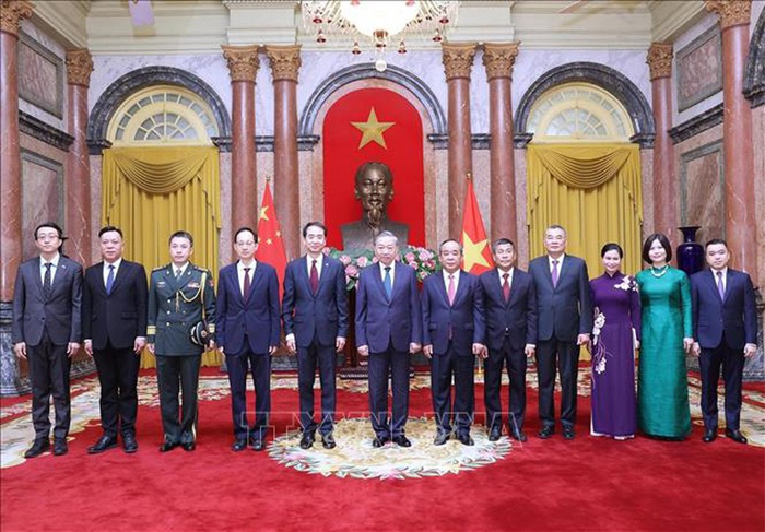 Tổng Bí thư, Chủ tịch nước Tô Lâm tiếp Đại sứ Trung Quốc -0