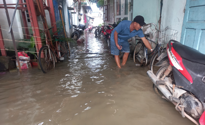 Nước sông Đồng Nai dâng cao gây nguy cơ ngập lụt trên diện rộng  -0