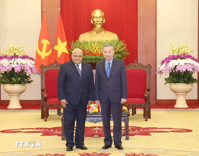 Tổng Bí thư, Chủ tịch nước Tô Lâm tiếp Đại sứ Cuba tại Việt Nam -0