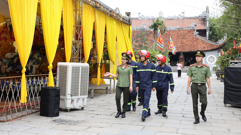 Bảo đảm ANTT cho Lễ hội mùa thu Côn Sơn – Kiếp Bạc -1