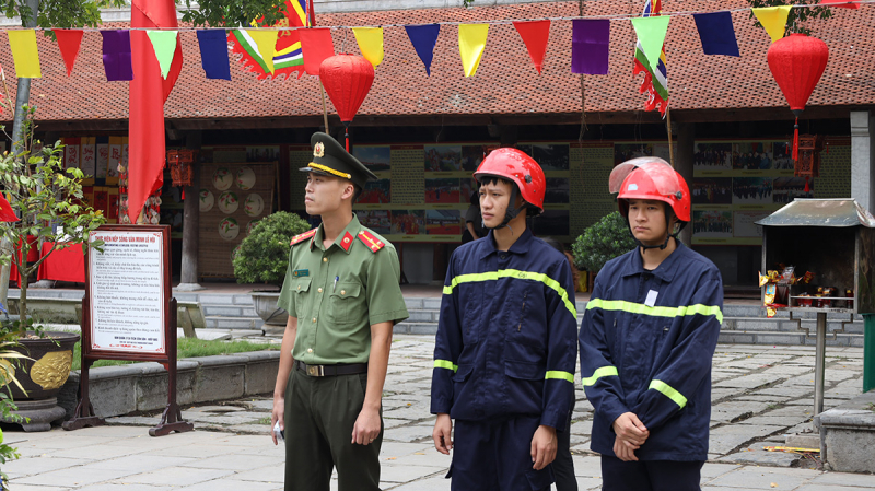 Bảo đảm ANTT cho Lễ hội mùa thu Côn Sơn – Kiếp Bạc -2