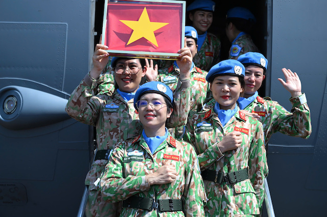 Bệnh viện dã chiến cấp 2 số 6 và Đội Công binh số 3 lên đường gìn giữ hòa bình Liên hợp quốc -0