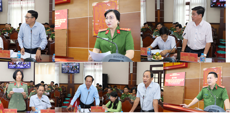 Công an TP Cần Thơ lấy ý kiến đối với 3 dự án Luật do Bộ Công an chủ trì soạn thảo -0