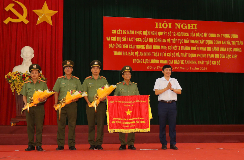 Đồng Tháp xây dựng lực lượng Công an xã, thị trấn vững mạnh toàn diện -0