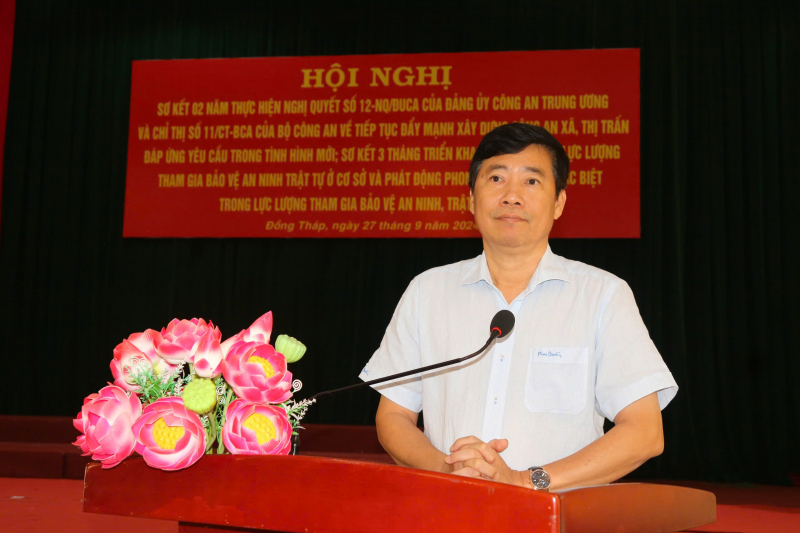 Đồng Tháp xây dựng lực lượng Công an xã, thị trấn vững mạnh toàn diện -0