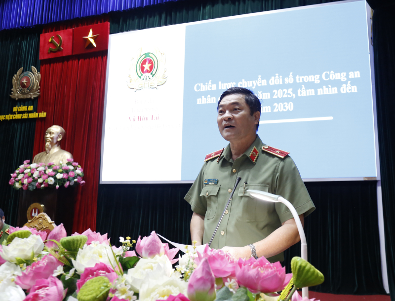 Đẩy mạnh chuyển đổi số trong CAND -0