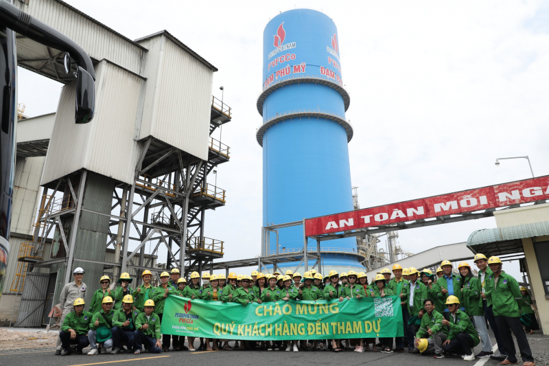 Khách hàng khám phá quy trình sản xuất tại Nhà máy Đạm Phú Mỹ -0