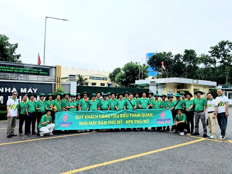 Khách hàng khám phá quy trình sản xuất tại Nhà máy Đạm Phú Mỹ -1