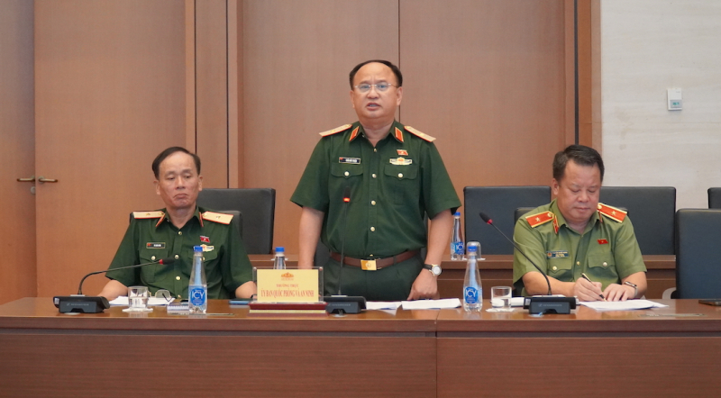 Thẩm tra báo cáo của Chính phủ về công tác phòng cháy và chữa cháy năm 2024 -0