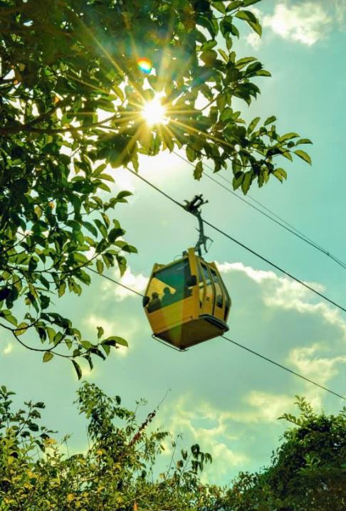 Lên Cáp treo núi Cấm để “chinh phục “nóc nhà” miền Tây -0