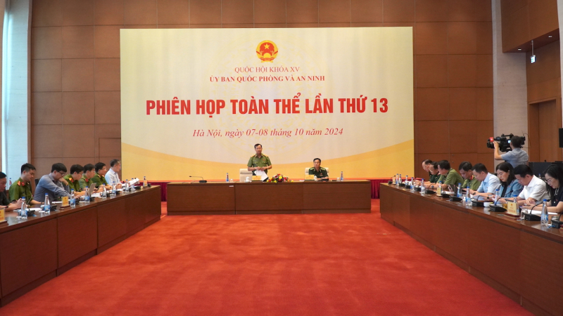 Thẩm tra báo cáo của Chính phủ về công tác phòng cháy và chữa cháy năm 2024 -0