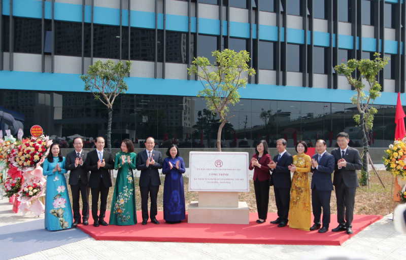 Bệnh viện Nhi Hà Nội chính thức đi vào hoạt động -0