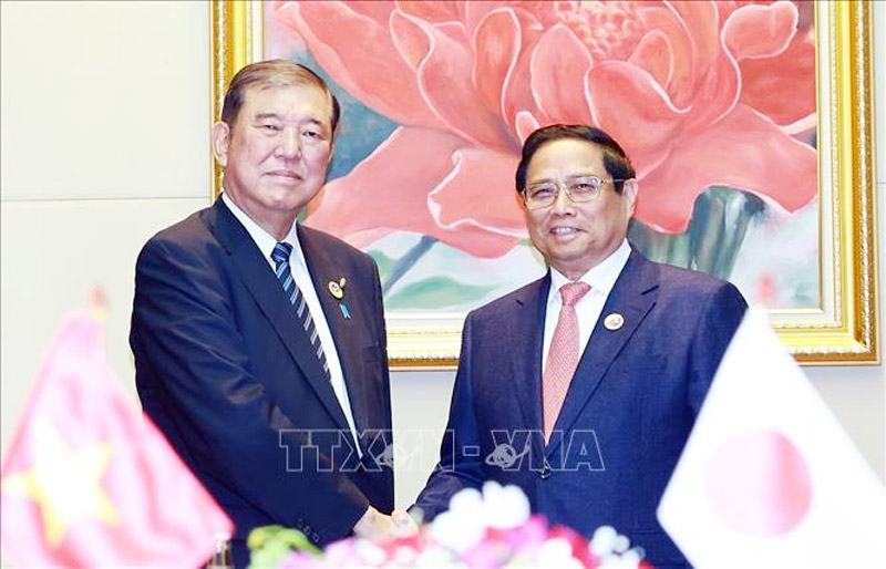 Thủ tướng Phạm Minh Chính hội kiến Thủ tướng Nhật Bản Shigeru Ishiba -0