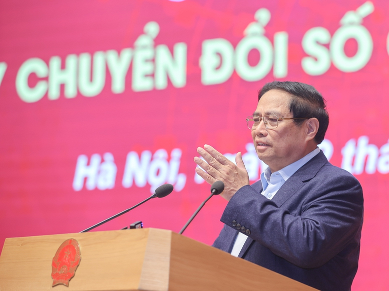 Thủ tướng: Đẩy mạnh 3 đột phá chiến lược số, thực hiện mục tiêu kép về chuyển đổi số -0