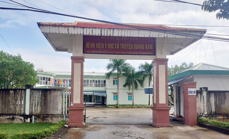 Loạt sai phạm, hạn chế trong quản lý tài chính tại Bệnh viện Y học cổ truyền Quảng Nam -0