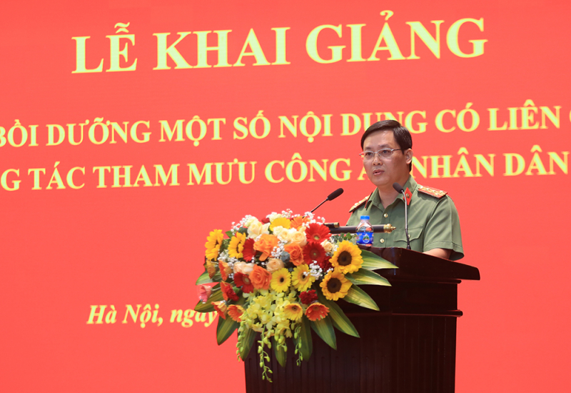 Công tác tham mưu giữ vị trí, vai trò quan trọng trong hoạt động của lực lượng CAND -0