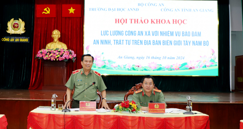 Nâng cao hiệu quả trong bảo đảm ANTT trên tuyến biên giới Tây Nam Bộ của Công an cấp xã -0