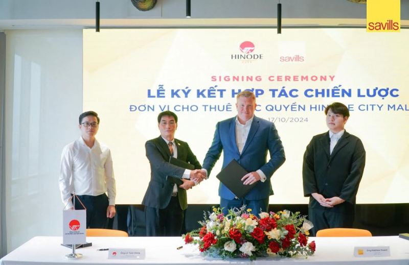 Savills chính thức trở thành đơn vị cho thuê độc quyền trung tâm thương mại dự án Hinode City -0